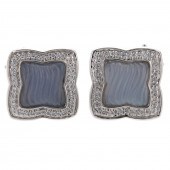 DAVID YURMAN CHALCEDONY & DIAM