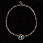 DAVID YURMAN METRO TOPAZ COLLA