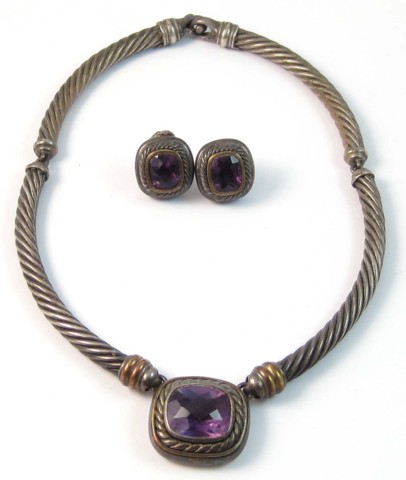 DAVID YURMAN NECKLACE AND