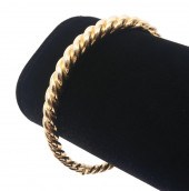 DAVID YURMAN 'PURE FORM' 18K Y