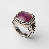 DAVID YURMAN RUBY AND DIAMOND