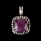 DAVID YURMAN RUBY & DIAMOND PE