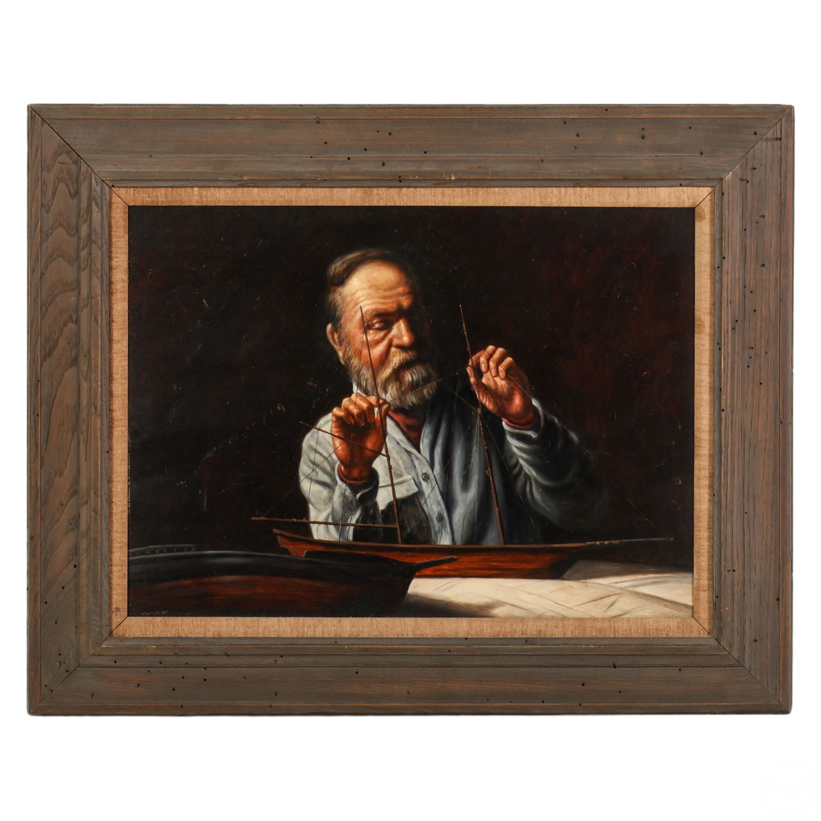 DAVID ZUCCARINI B.1953 TOM WITH