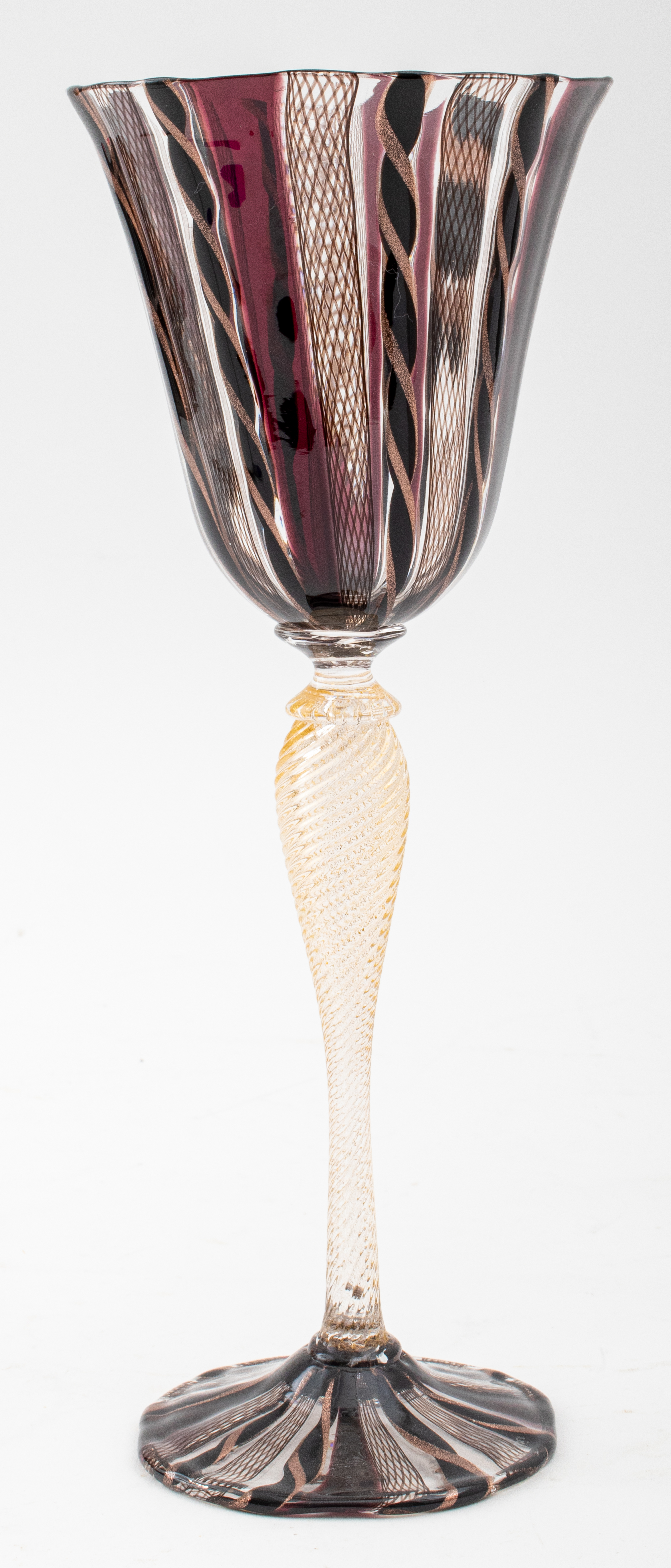 DAVIDE FUIN VENETIAN GLASS GOBLET