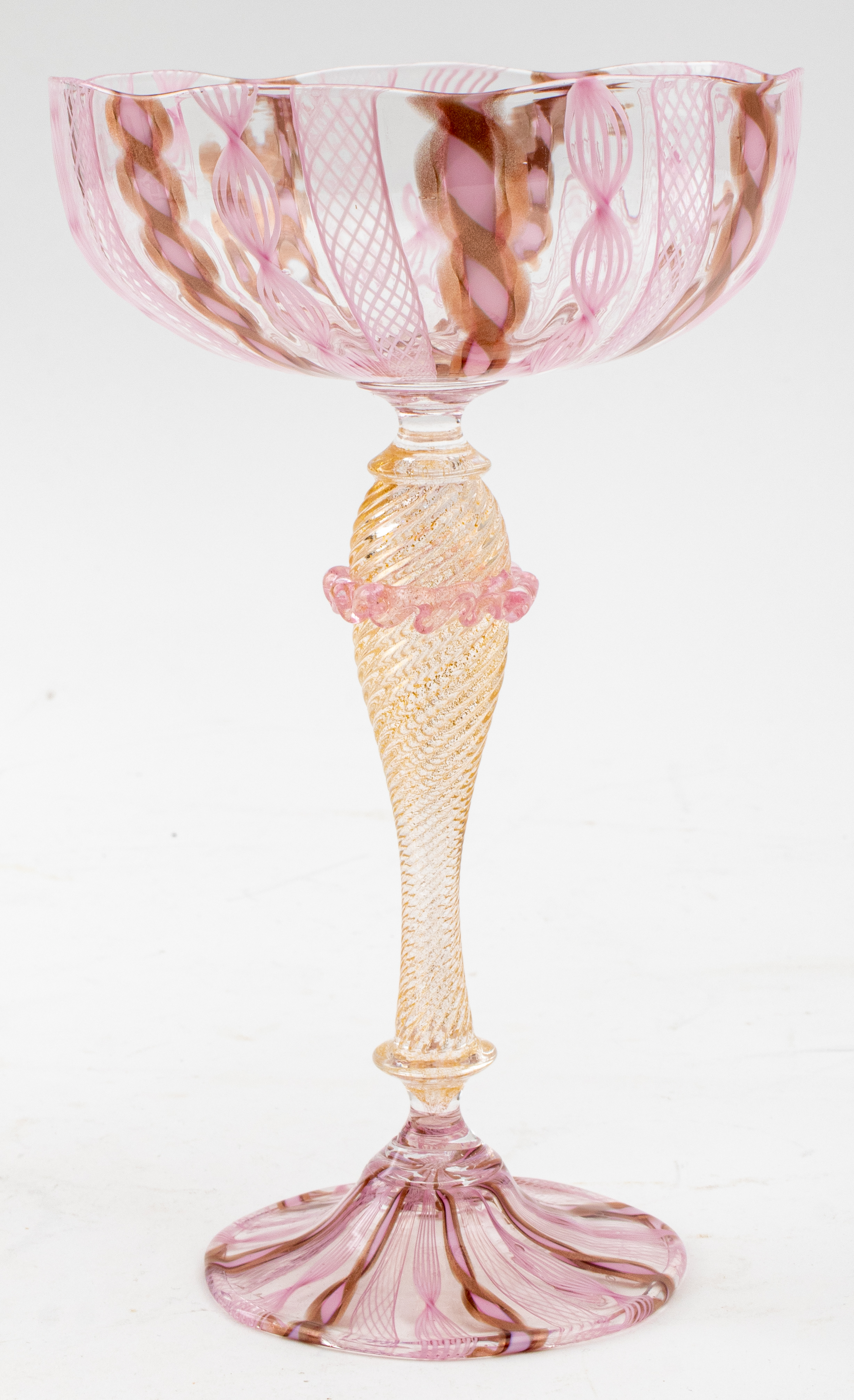 DAVIDE FUIN VENETIAN GLASS GOBLET