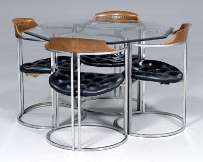 Daystrom table and chairs: