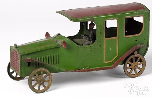 DAYTON PAINTED TIN HILLCLIMBER