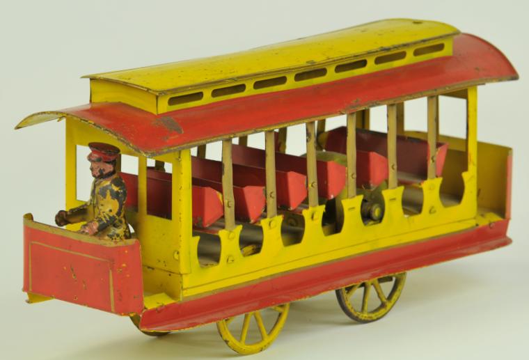 DAYTON TROLLEY Early 1900's pressed