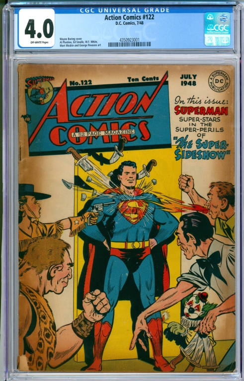 DC COMICS ACTION COMICS #122 CGC