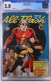 DC COMICS ALL-FLASH #13 CGC 3.