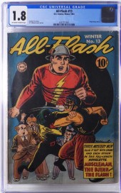 DC COMICS ALL-FLASH #13 CGC 1.