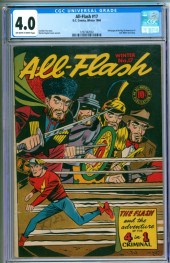 DC COMICS ALL-FLASH #17 CGC 4.