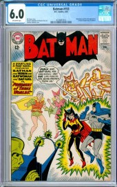 DC COMICS BATMAN #153 CGC 6.0