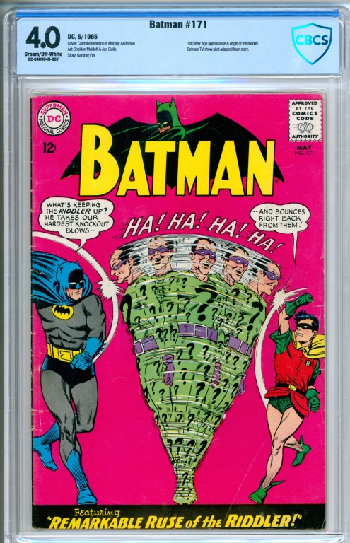 DC COMICS BATMAN #171 CBCS 4.0