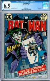 DC COMICS BATMAN #251 CGC 6.5