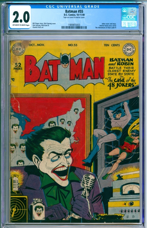 DC COMICS BATMAN #55 CGC 2.0 United