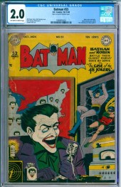 DC COMICS BATMAN #55 CGC 2.0 U