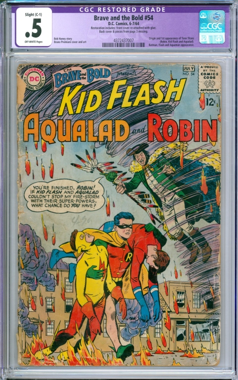 DC COMICS BRAVE AND THE BOLD #54