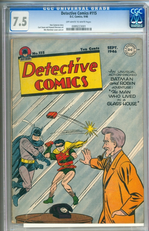 DC COMICS DETECTIVE COMICS #115 CGC