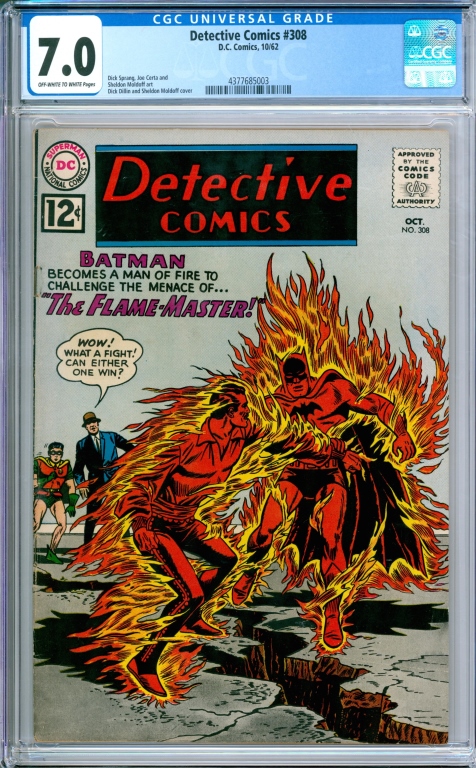 DC COMICS DETECTIVE COMICS #308 CGC