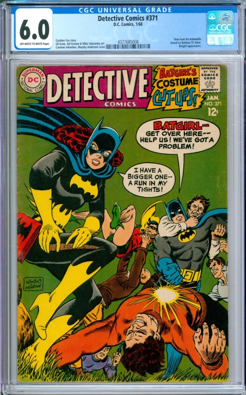 DC COMICS DETECTIVE COMICS #371 CGC