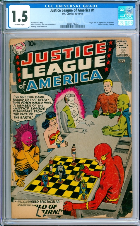 DC COMICS JUSTICE LEAGUE OF AMERICA
