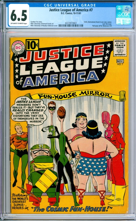 DC COMICS JUSTICE LEAGUE OF AMERICA