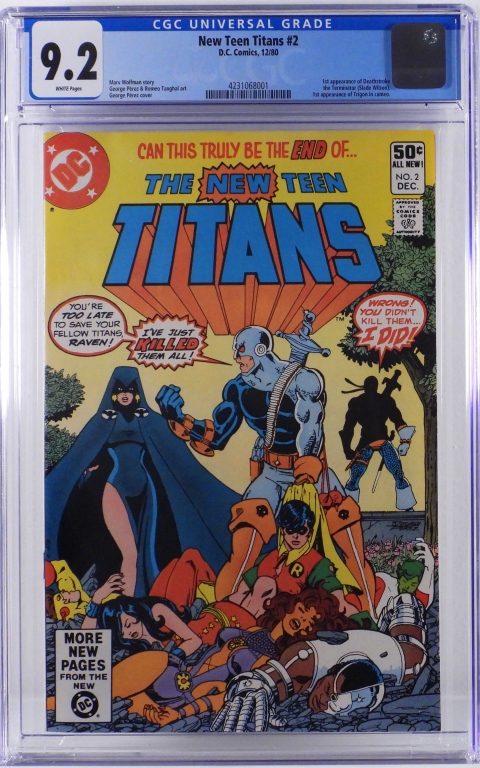 DC COMICS NEW TEEN TITANS #2 CGC