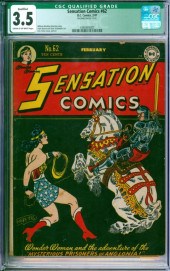 DC COMICS SENSATION COMICS #62