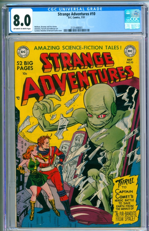 DC COMICS STRANGE ADVENTURES #10