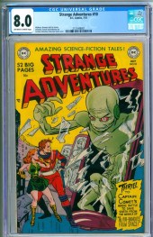 DC COMICS STRANGE ADVENTURES #