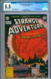 DC COMICS STRANGE ADVENTURES #