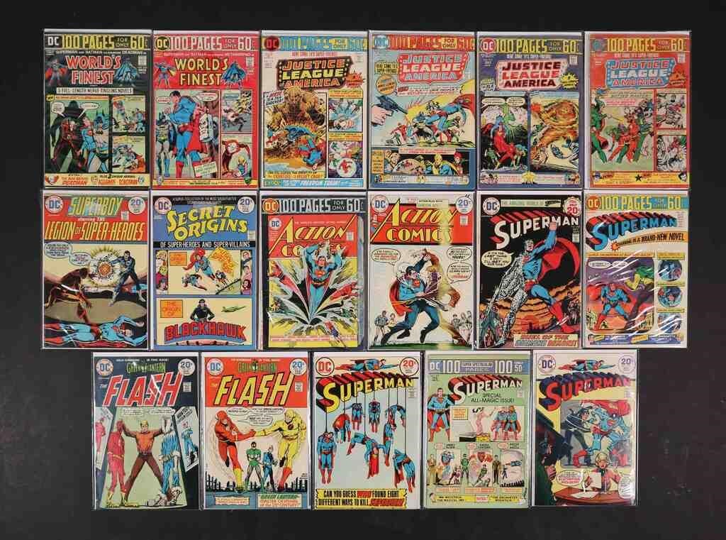 DC SILVER AGE FLASH GREEN LANTERN