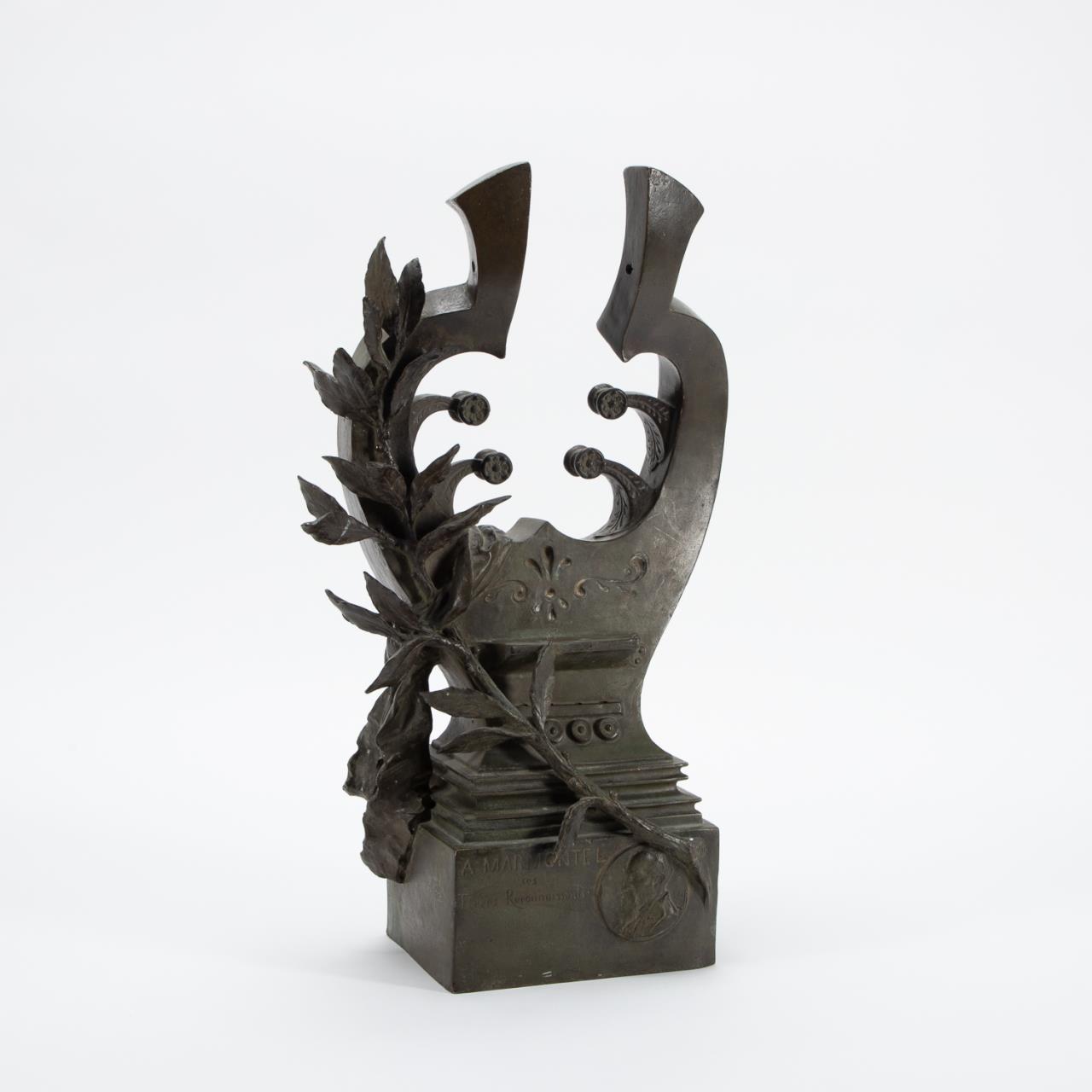 DE BOISHERAUD, BRONZE LYRE