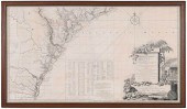 DE BRAHM - MAP OF SOUTH CAROLI