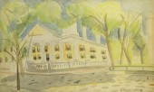 DE HIRSH MARGULES WATERCOLOR O