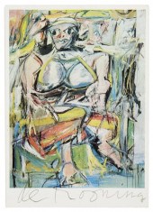 DE KOONING WILLEM Autographed