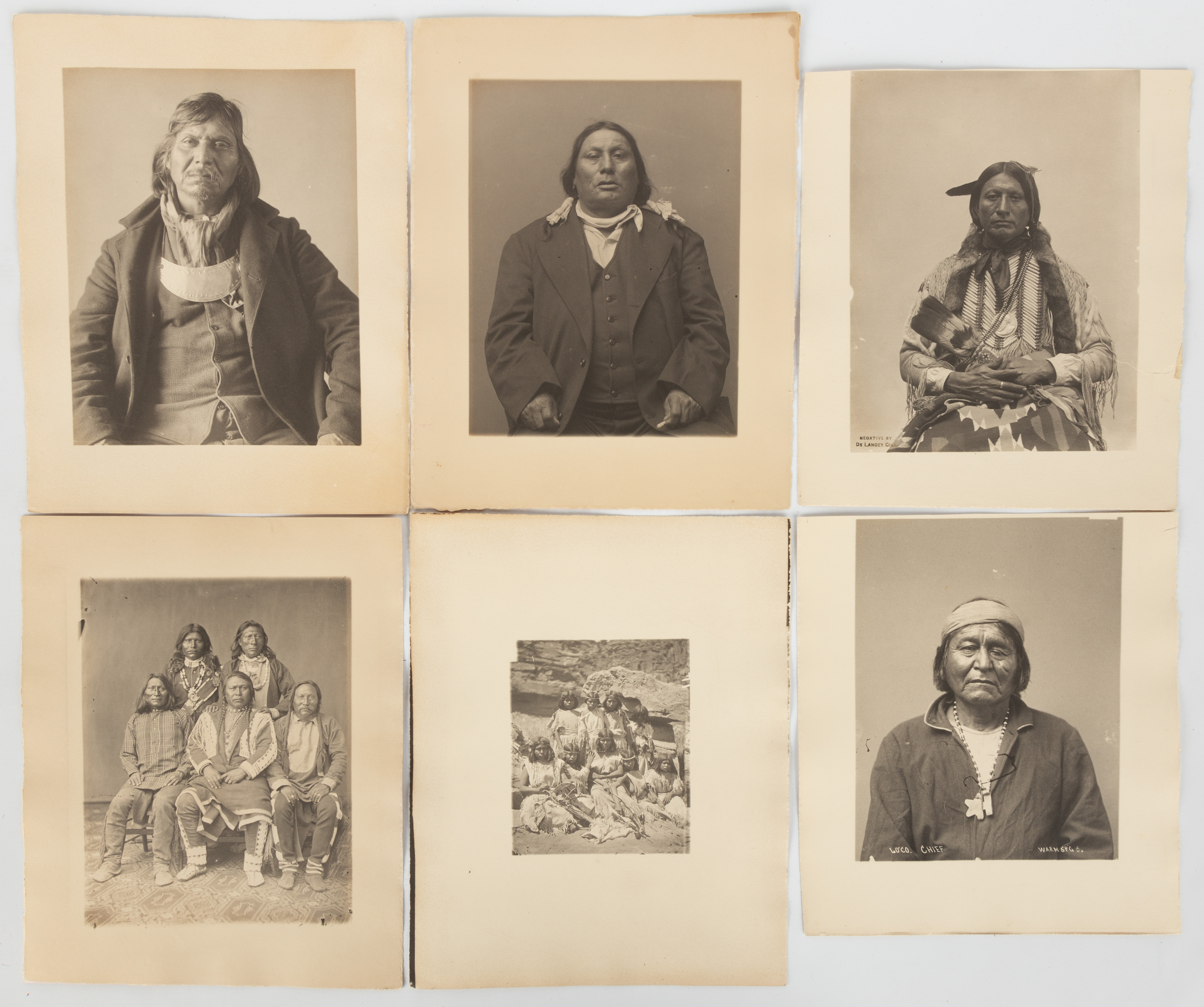 DE LANCEY W. GILL PHOTOGRAPHS De