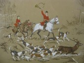 De Marcillac Handcolored Print