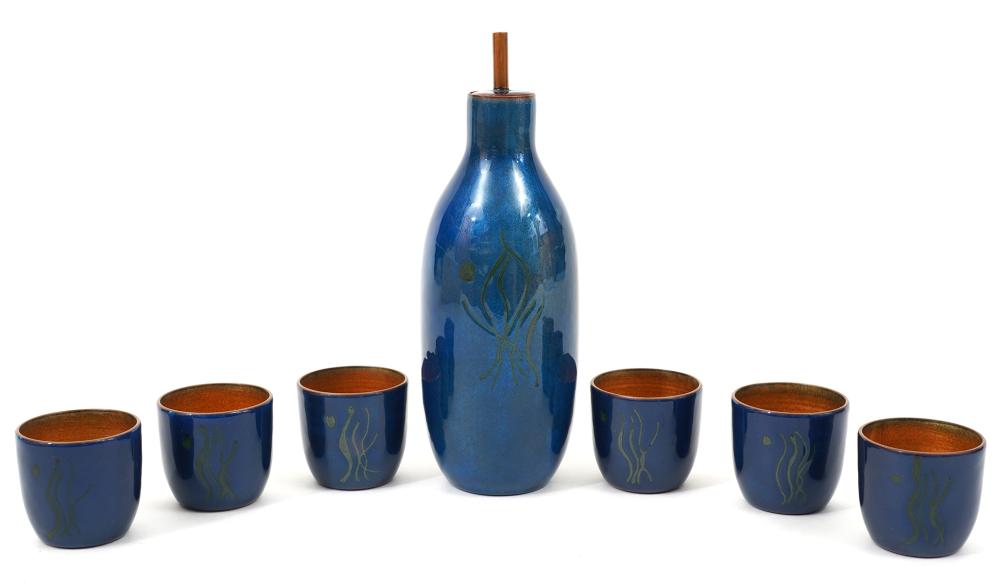 DE PASSILLE COBALT ENAMELED