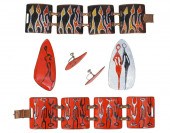 DE PASSILLE ENAMELED SET, PIN