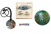 DE PASSILLE PLATE, PINS, CUFFL