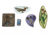 DE PASSILLE STERLING & ENAMEL