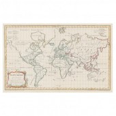 DE VAUGONDY, ROBERT. MAPPE MON