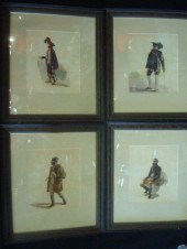 DE WINT, Peter. 4 drawings of