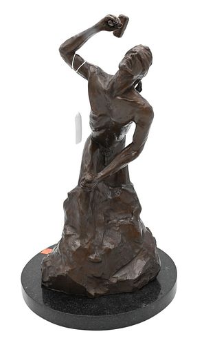 DEAN ALLISON BRONZE SCULPTURE, "THE