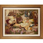 DEAN CORNWELL, OIL ON BOARD De