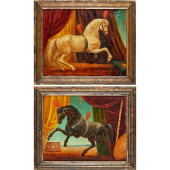 DEAN FAUSETT (ATTRIB.), PAIR O