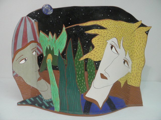 Deb Stabley earthenware art pottery