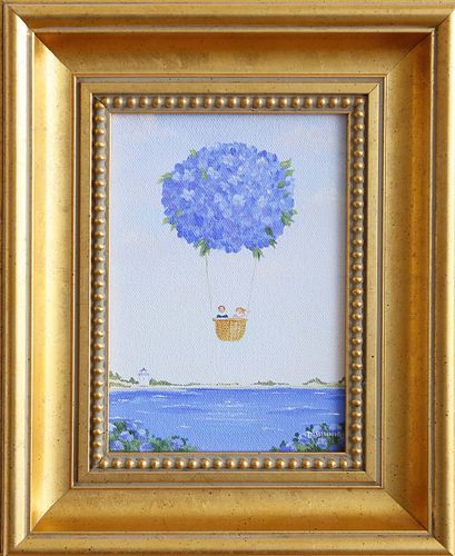 DEBBIE BINNIG OIL ON CANVAS